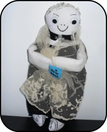 Handmade doll: The Rev. Olive