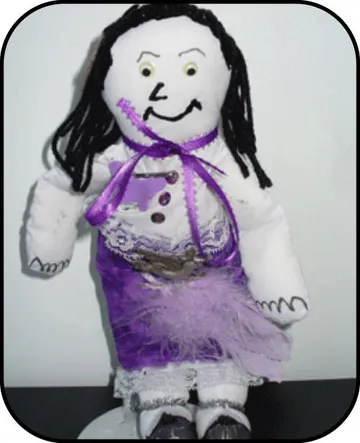 Handmade doll: Loretta