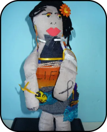 Handmade doll: "LIFE!"