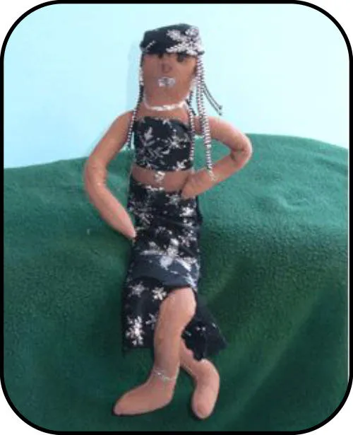 Handmade doll: Phenomenal "Kimani"
