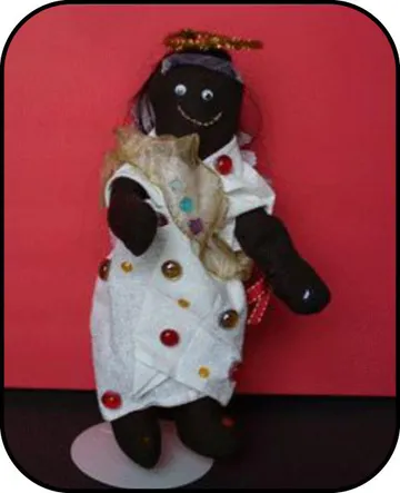 Handmade doll: Lady Ekundayo's Angel