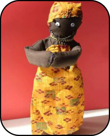 Handmade doll: Bernice