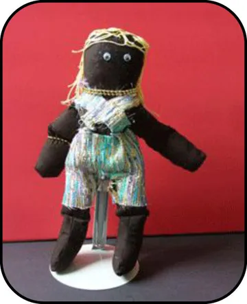 Handmade doll: Blondie
