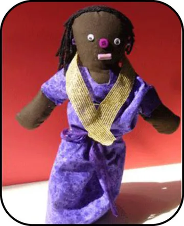 Handmade doll: I Rise