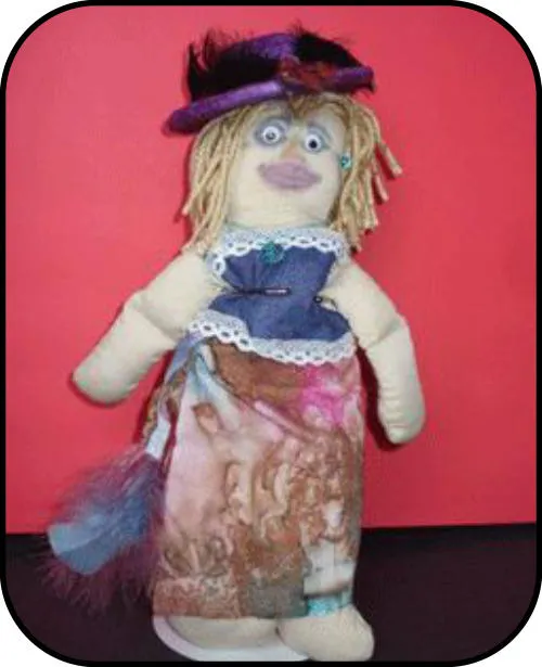 Handmade doll: Leotie