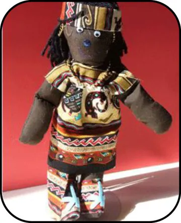 Handmade doll: Claire