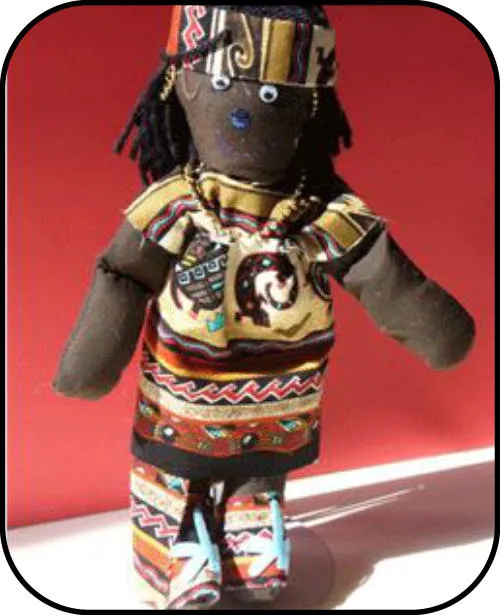 Handmade doll: Claire