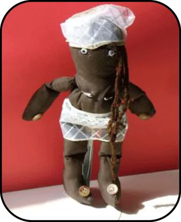 Handmade doll: Juniata