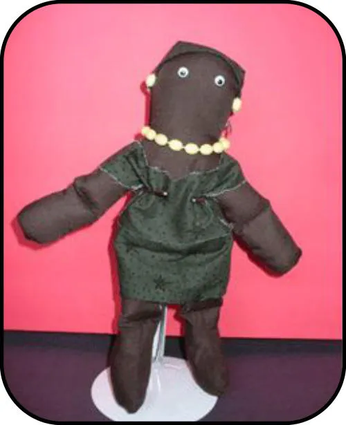 Handmade doll: Jacqueline