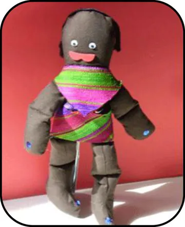 Handmade doll: Yvette