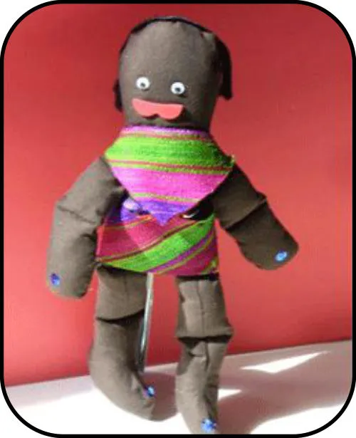 Handmade doll: Yvette