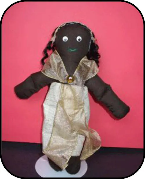 Handmade doll: Faith Hope