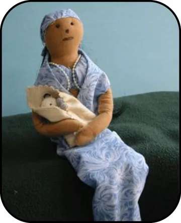 Handmade doll: Mother