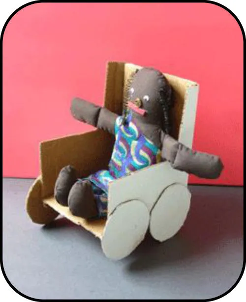 Handmade doll: Mrs. Molly