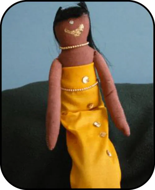 Handmade doll: Diamond