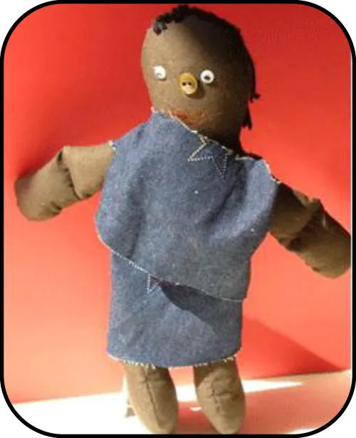 Handmade doll: Sharon