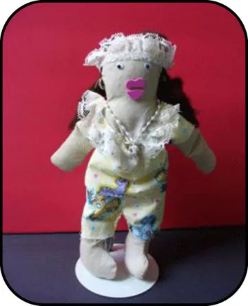 Handmade doll: Princess