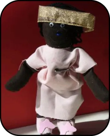 Handmade doll: Shirley