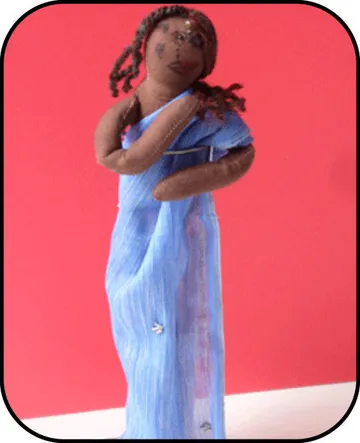 Handmade doll: For a Bottle of Milk