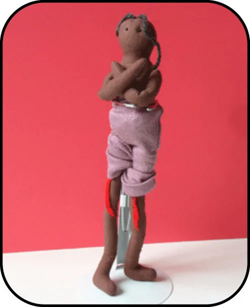 Handmade doll: Why Me?