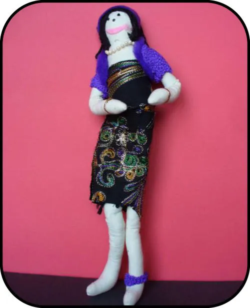 Handmade doll: Hope and Passion