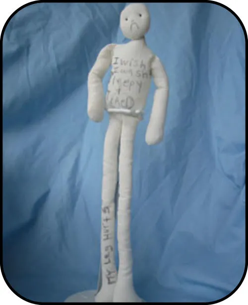 Handmade doll: A.S.
