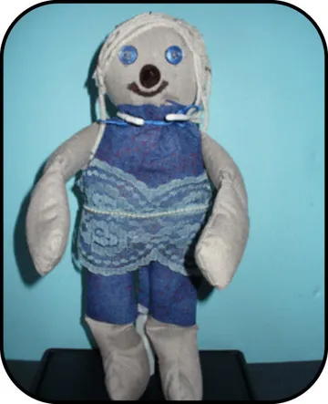 Handmade doll: Imani