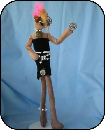 Handmade doll: Cat