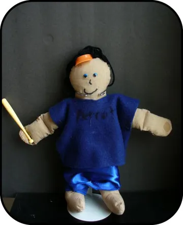 Handmade doll: Justin Verlander