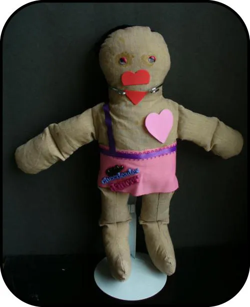 Handmade doll: Little Miss Mhee