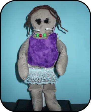 Handmade doll: Love