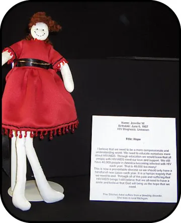 Handmade doll: Hope