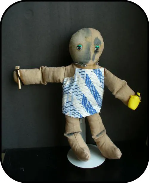 Handmade doll: JM