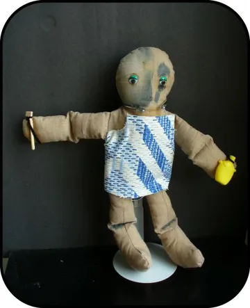 Handmade doll: JM