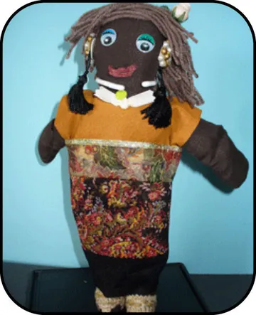 Handmade doll: Tamala