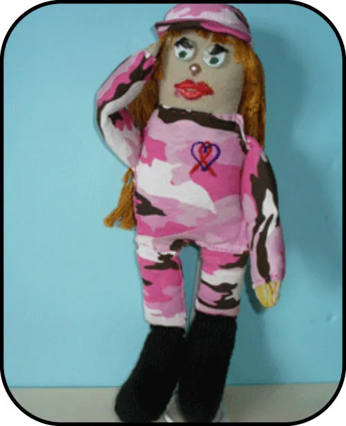 Handmade doll: Soldier of Life