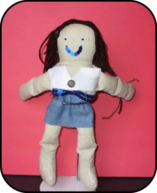 Handmade doll: Miranda