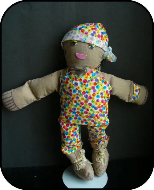 Handmade doll: Mya
