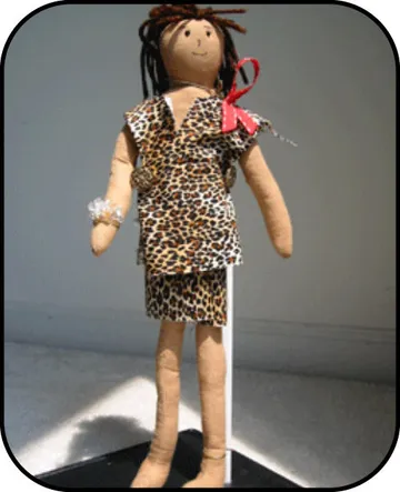 Handmade doll: Bianca