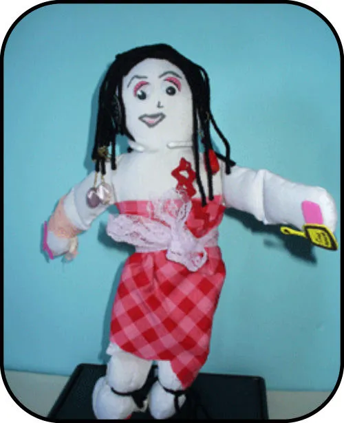 Handmade doll: Princess Ebony