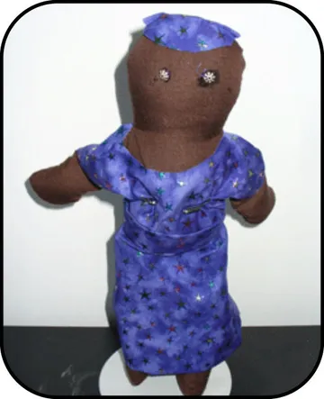 Handmade doll: Queen Esther