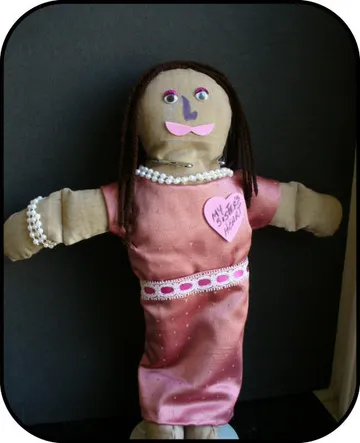 Handmade doll: “My Sister’s Heart”
