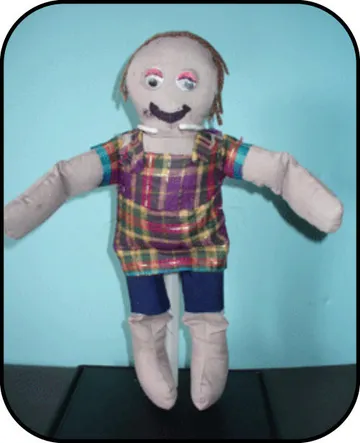 Handmade doll: Molly