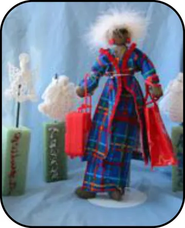 Handmade doll: Angels Watching Over Me