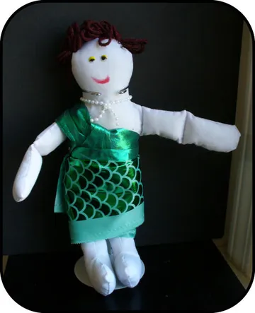 Handmade doll: Lady Shirley