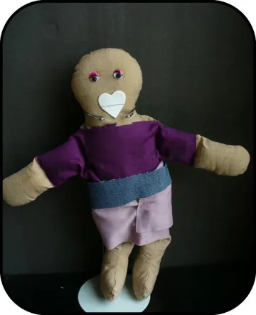 Handmade doll: Sarah Jones