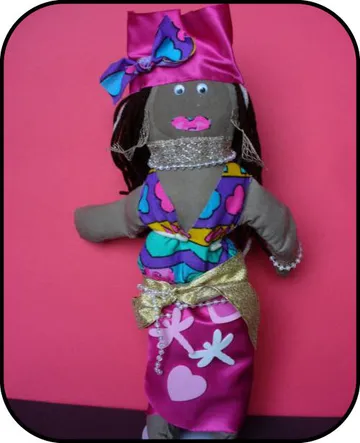 Handmade doll: Pink Passion-Pretty in Pink Doll