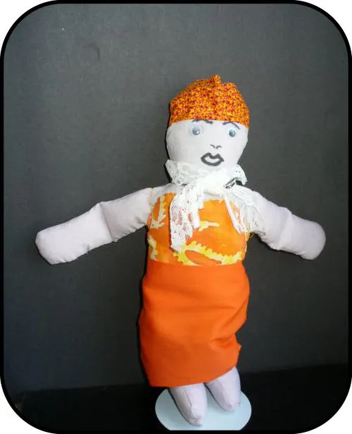 Handmade doll: Allison