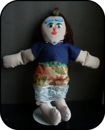 Handmade doll: Cynthia