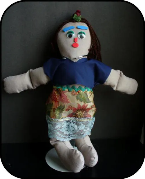 Handmade doll: Cynthia